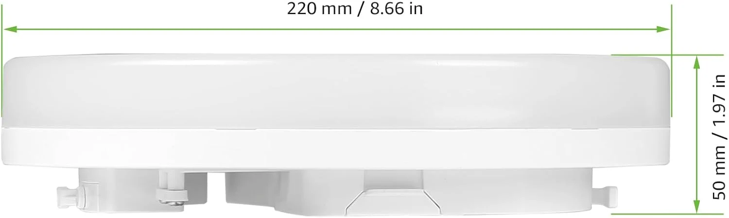 Lepro 8.7-Inch Waterproof LED Flush Mount Ceiling Light (15W, 1500LM, Low Profile, 5000K Daylight White) - Image 10