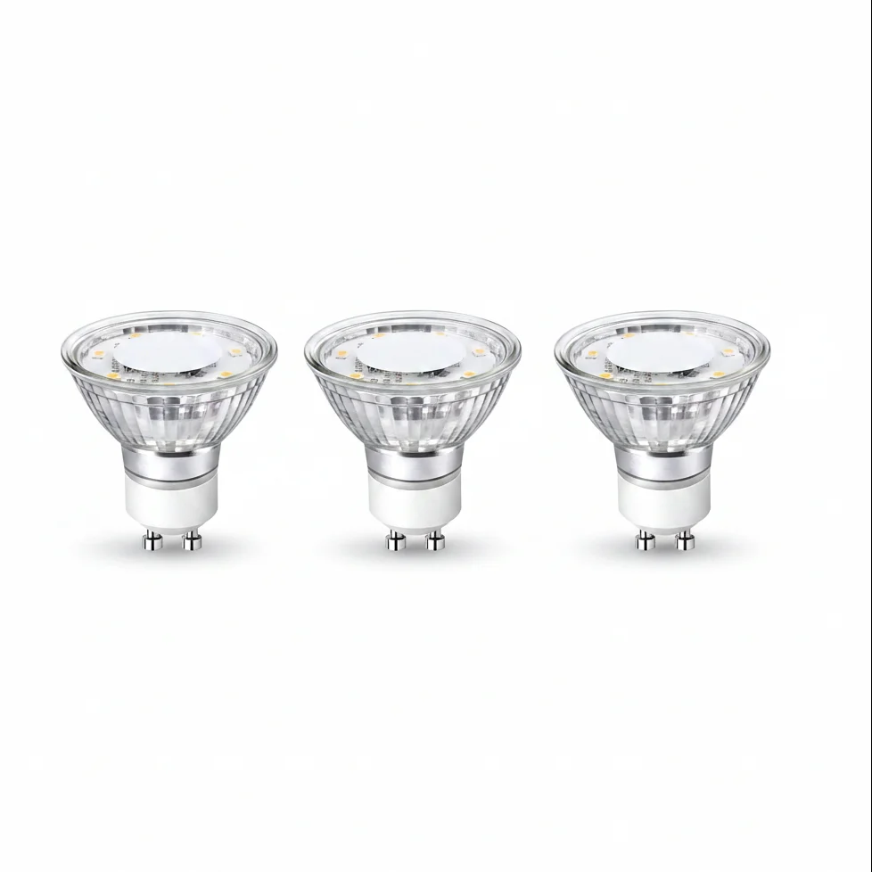 Lepro GU10 LED Light Bulbs, Non-Dimmable, 4W (35W Equivalent), 2700K Warm White, 100° Flood Beam