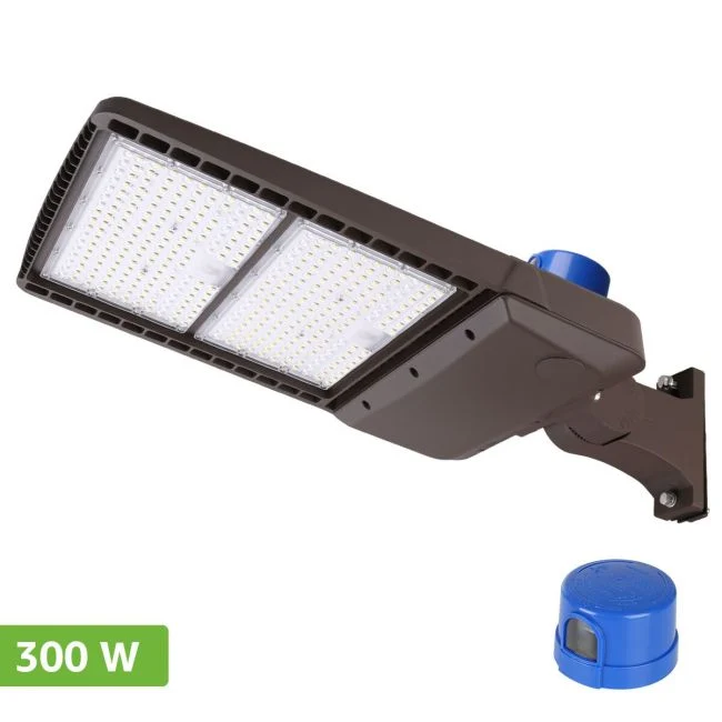 Lepro LED Parking Lot Light, Shoebox Light, Metal Halide Equivalent, White 5000K - Image 3