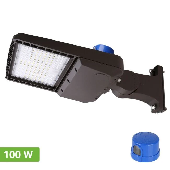 Lepro LED Parking Lot Light, Shoebox Light, Metal Halide Equivalent, White 5000K - Image 4