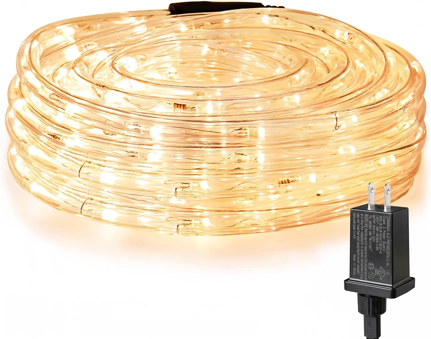 Lepro Outdoor Rope Lights (Warm White 2700K, 33ft, 240 LEDs)