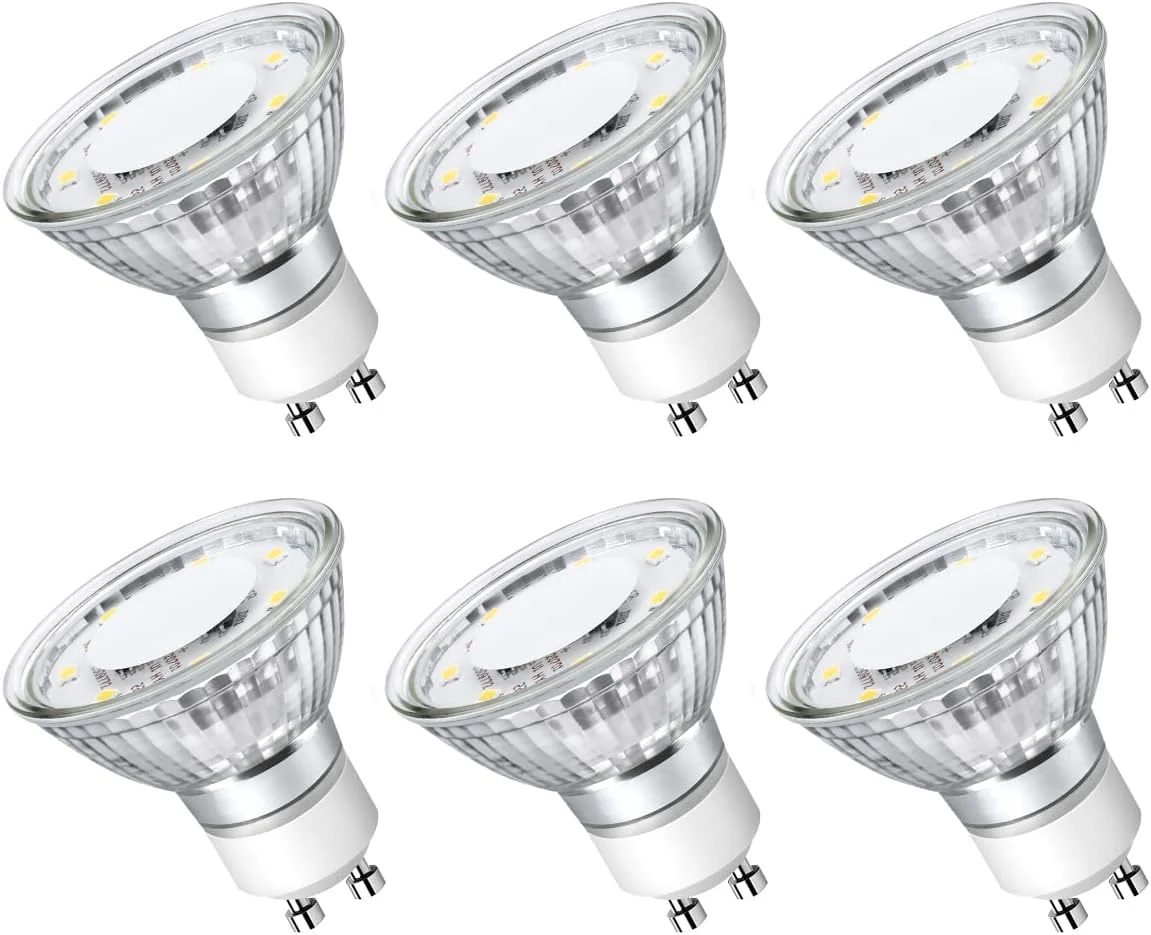 Lepro GU10 LED Light Bulbs, Non-Dimmable, 4W (35W Equivalent), 5000K Daylight, 100° Flood Beam - Image 9