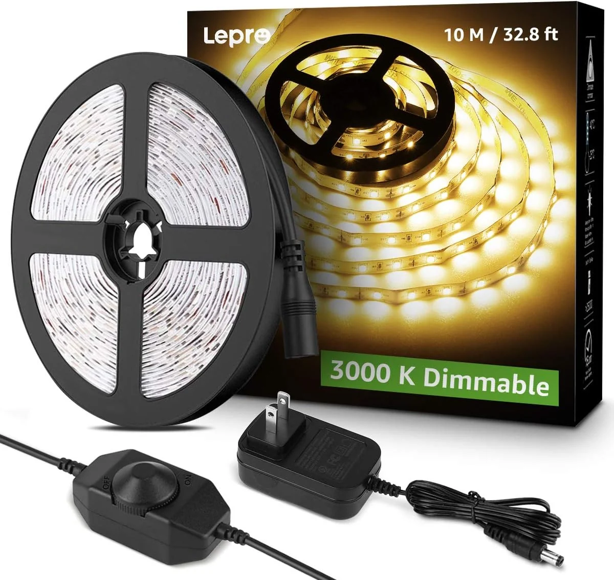 Lepro LED Strip Light (Dimmable, Warm White) - Image 9