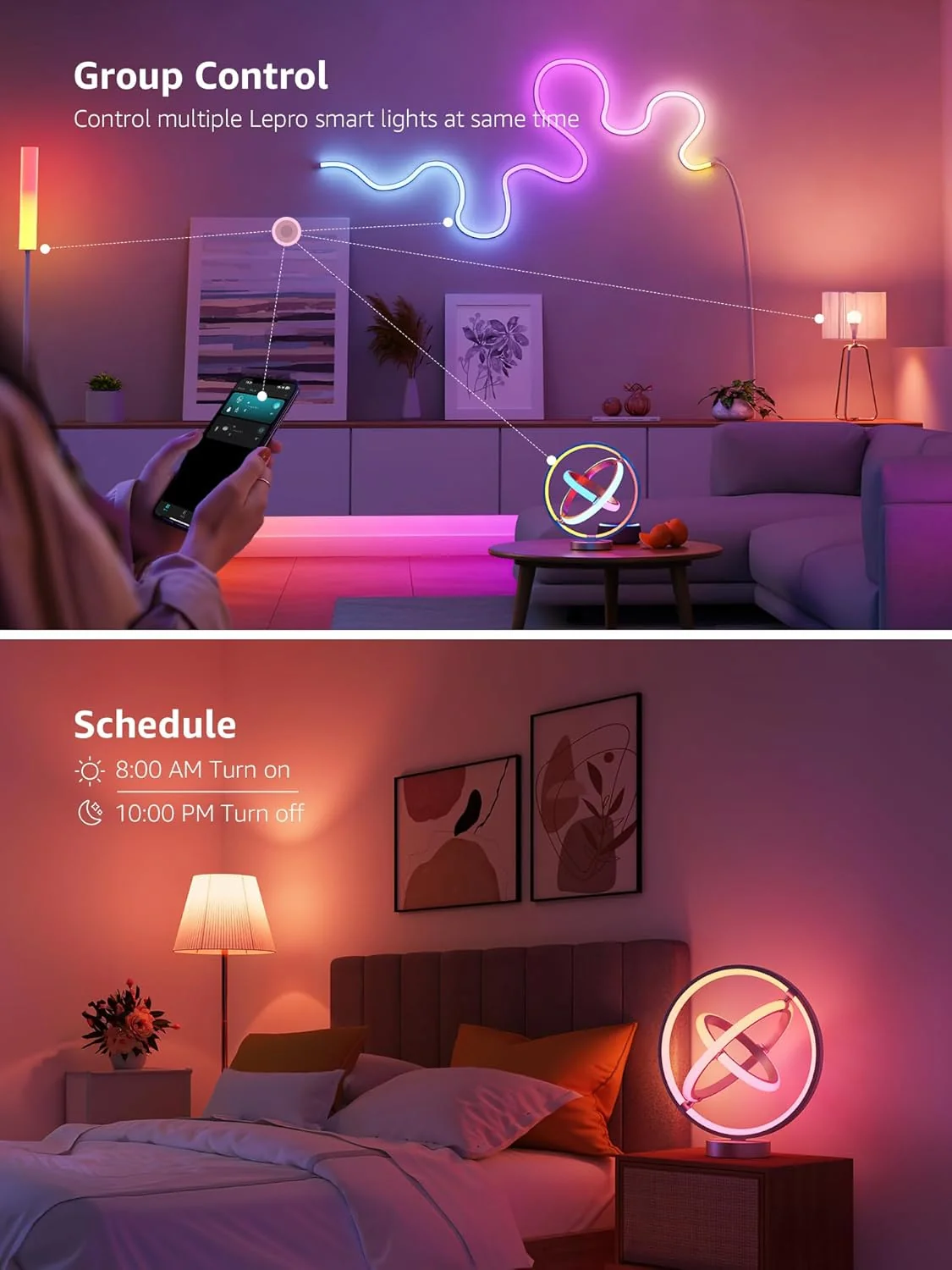 Lepro TB1 AI Smart Table Lamp - Image 6