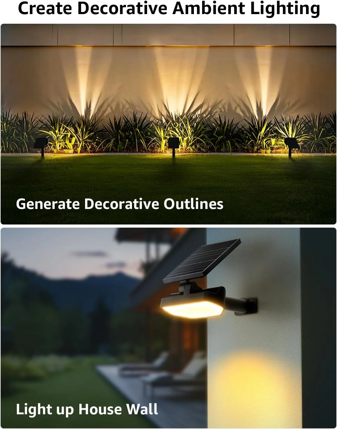 Lepro Solar Decorative Spot Lights (Warm White, IP65 Waterproof) - Image 2
